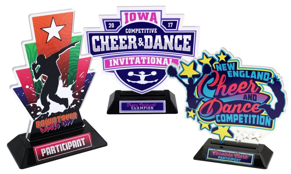 Dance Acrylic Trophies A1 Awards, Inc